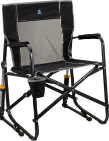 GCI OUTDOOR Freestyle Rocker Outdoor Rocking Chair with Beverage Holder